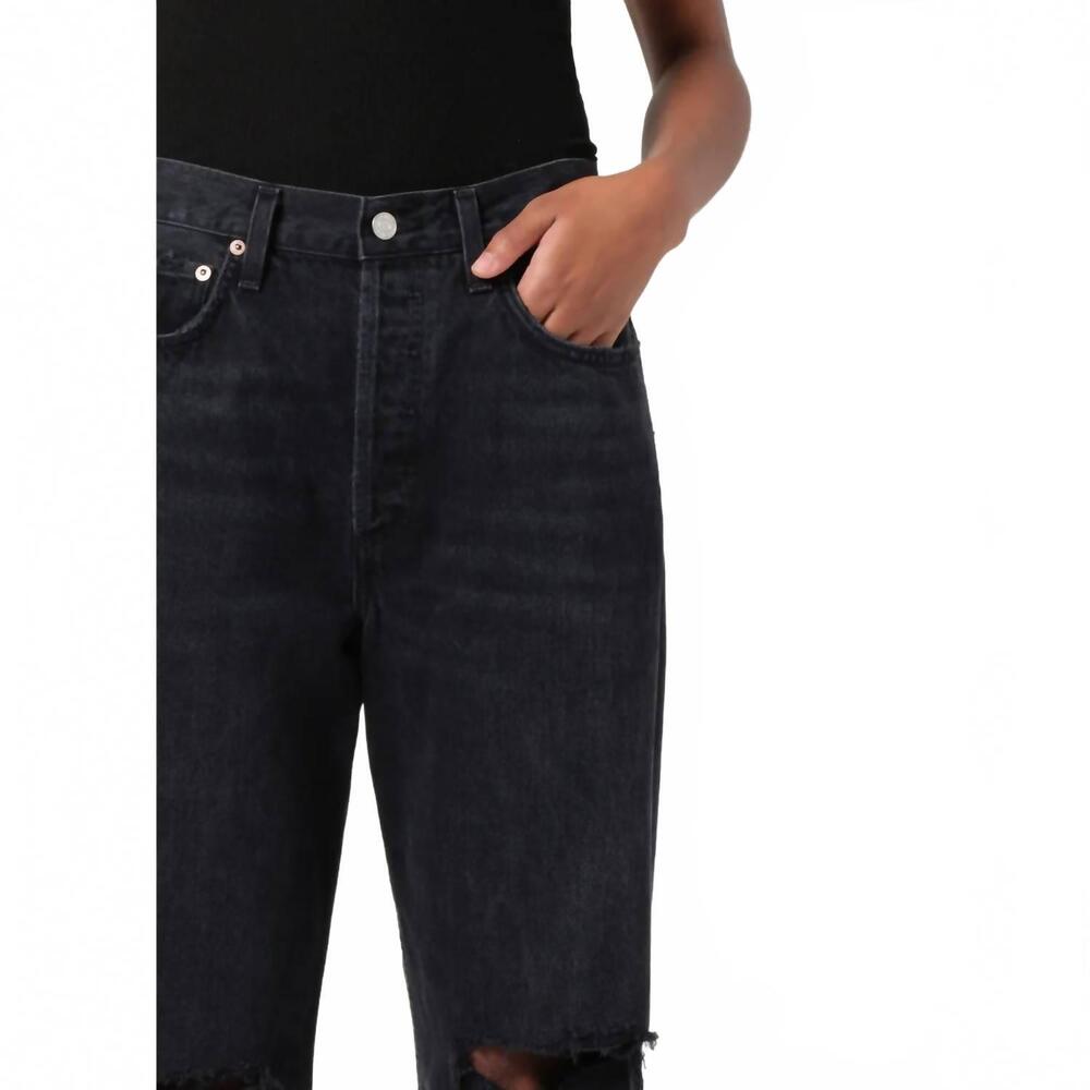 NEW AGOLDE kelly high rise ripped jeans in fuse - Picture 6 of 6